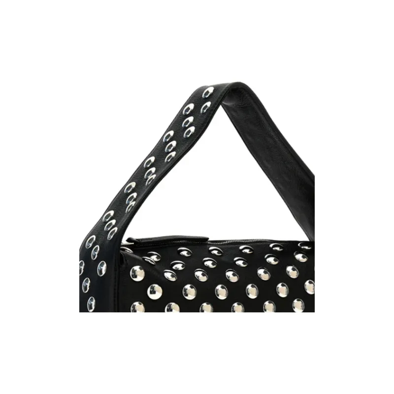 KHAITE Elena Stud Embellished Shoulder Bag-2