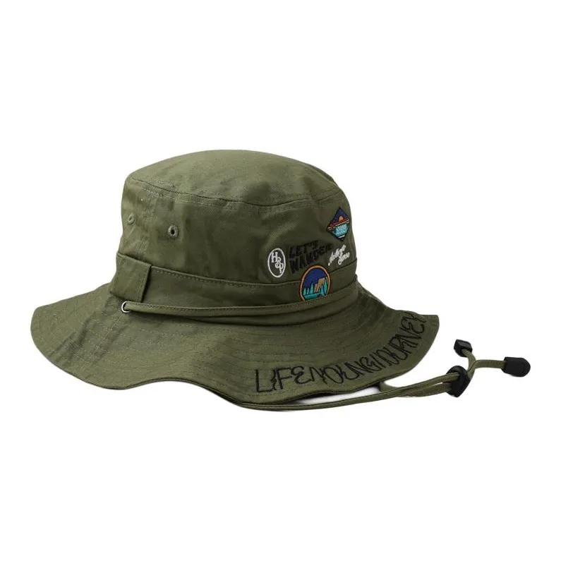 BEPOP Cotton Polyester Bucket Hats Unisex-7
