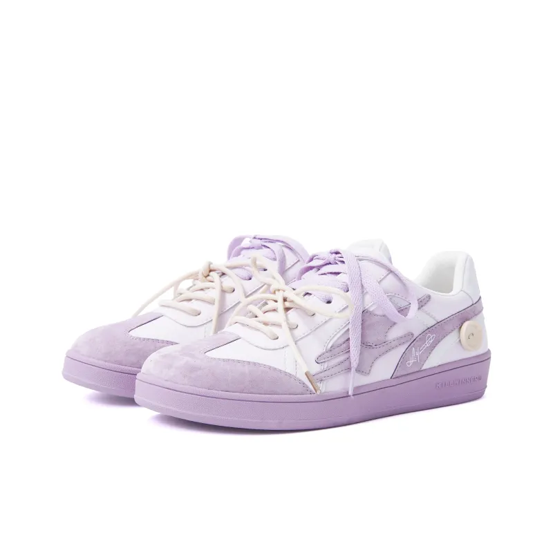KILLWINNER Low Top Skateboard Shoes Women's Pink Purple-1