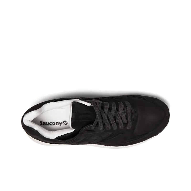 Saucony Grid 8500 Cushioned Anti-Slip And Wear-Resistant Lightweight Low-Top Casual Running Shoes Unisex Black White-3