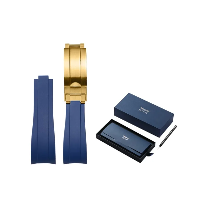 JEAYOU Rolex Submariner, Daytona, Yacht, And Oyster Wrist Watch Compatibility Watch Band 21mm Fluoroelastomer Material-15