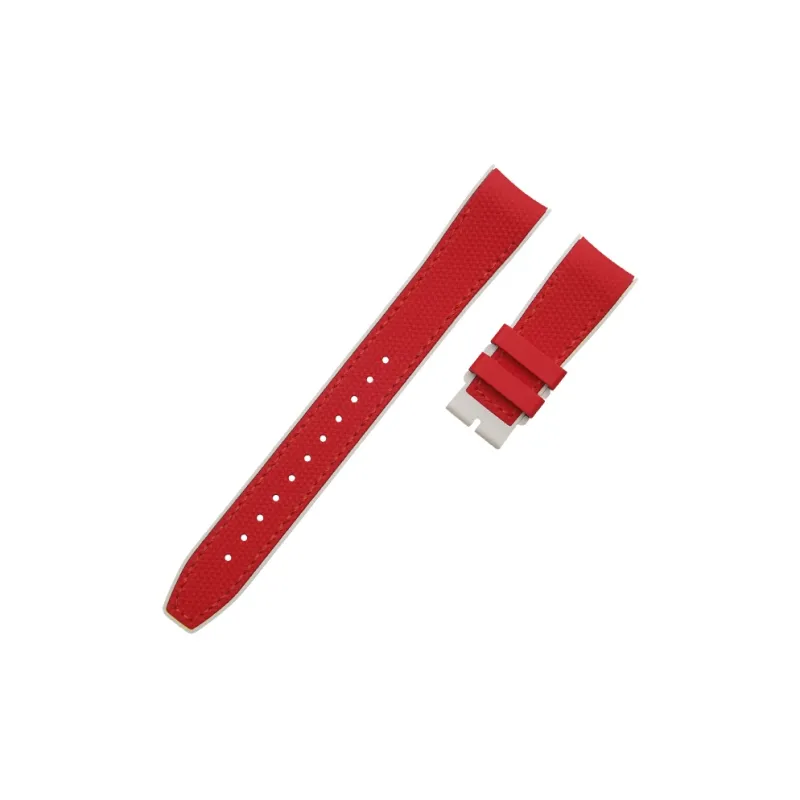 VAGENARI Rubber Strap Compatibility Universal Pilot Chronograph 41mm IW388101 IW388103 Watch Band Unisex-4