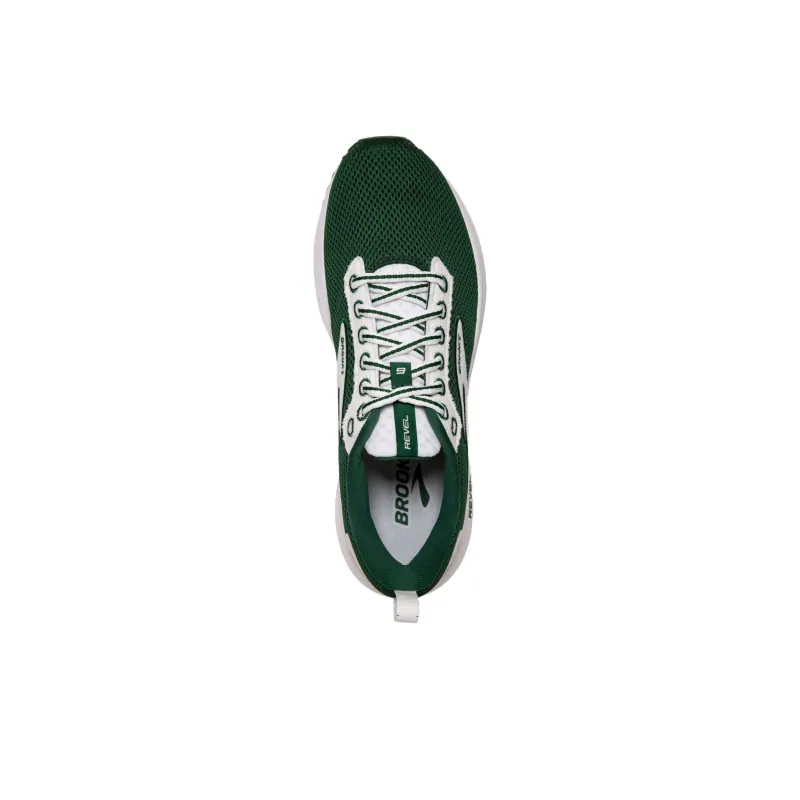 Brooks Revel 6 Cushioned Slip-Resistant Low-Top Casual Running Shoes Men's Green-4