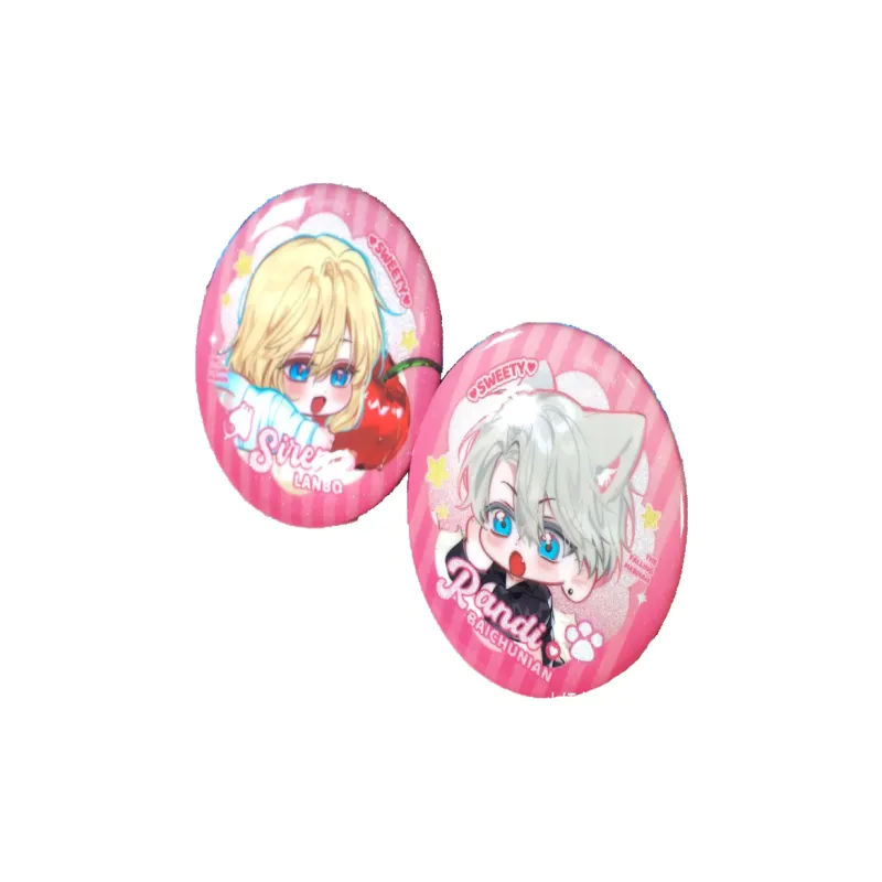 MANCOOL The Falling Merman Badge, Badge, Merchandise-3