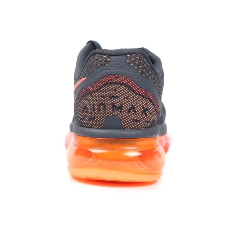 Nike Air Max 2014 Dark Magnet Grey Bright Mango Peach Cream Women's-3