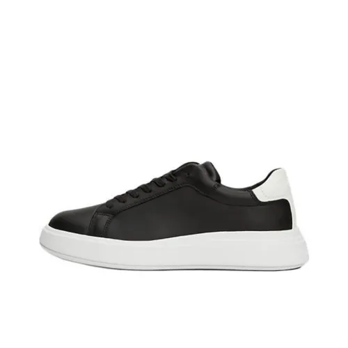 CALVIN KLEIN Low Top Skateboard Shoes Men's Black