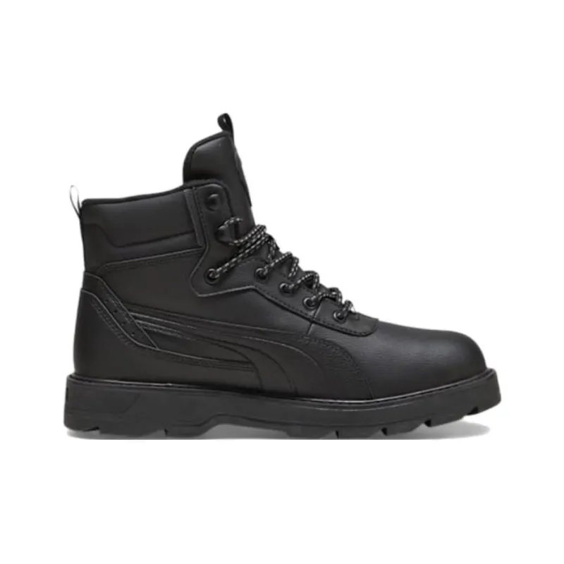 PUMA Desierto Cushioning, Wear Resistant High Top Skateboard Shoes Men's Black-1