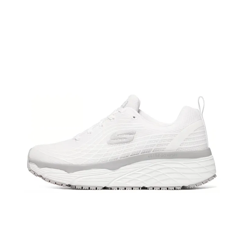 Skechers Max Cushioning Casual Shoes Women's Low Top White-0