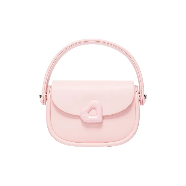 ONE TIME Synthetic Leather Peach Heart Portable Crossbody Bag Shoulder Bag Small Size Women's Multiple Colors-1