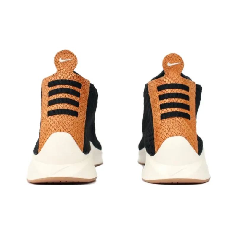 Nike Air Woven Boot Black Dark Russet-4