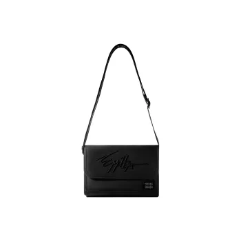 EPIPHQNY Artificial Leather Small Square Bag Shoulder Bag Regular Unisex Black
