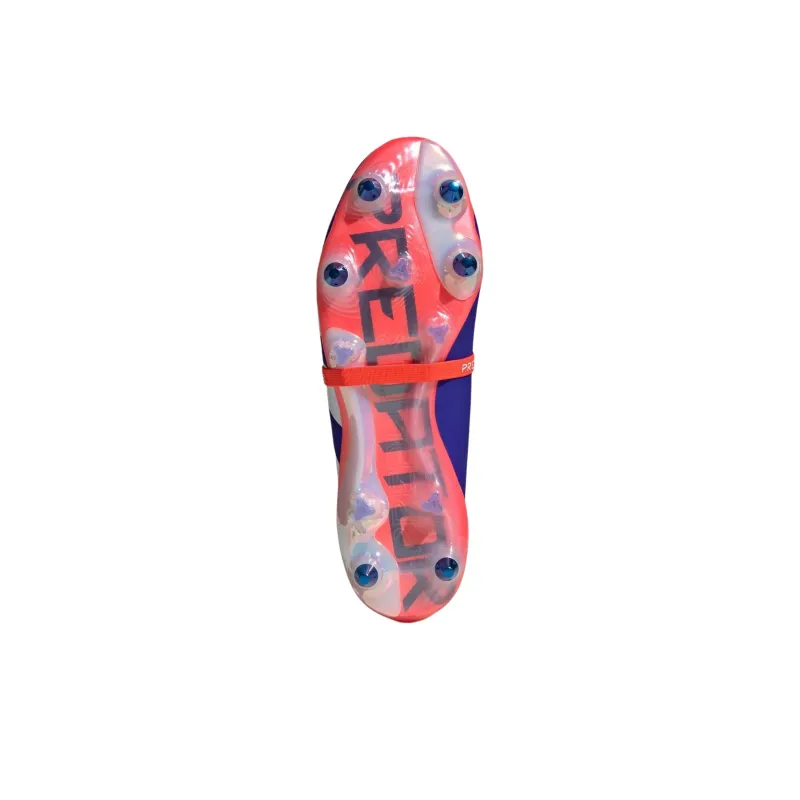 Adidas Predator Elite Foldover Tongue Sg Lucid Blue Cloud White Solar Red-5