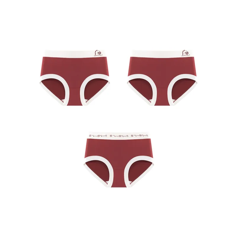 PLANDOO Underpants Women's 3 Pack-9