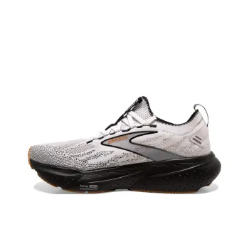 Brooks Glycerin 21 Anti Slip Wear Resistant Low Top Running Shoes Men's Gray Black