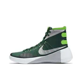 Nike Hyperdunk Cushioning High-Top Basketball Shoes Men's Green Asian Version