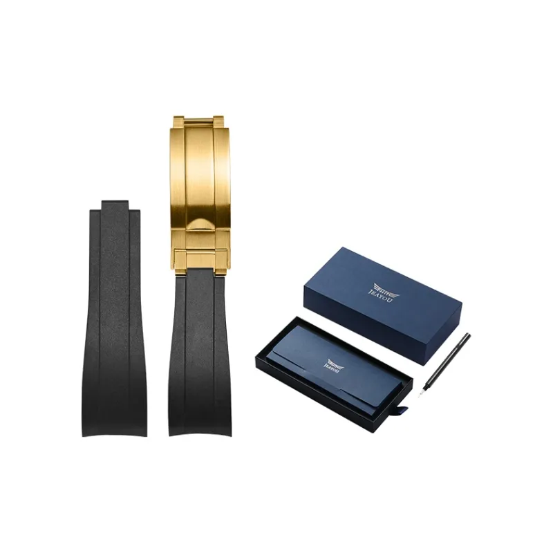 JEAYOU Rolex Submariner, Daytona, Yacht, And Oyster Wrist Watch Compatibility Watch Band 21mm Fluoroelastomer Material-12