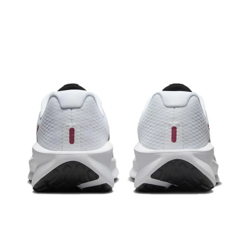 Nike Downshifter 13 White Light Smoke Grey Black Fire Red-4