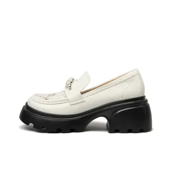 Lily Wei Loafers 6.5cm Women's White