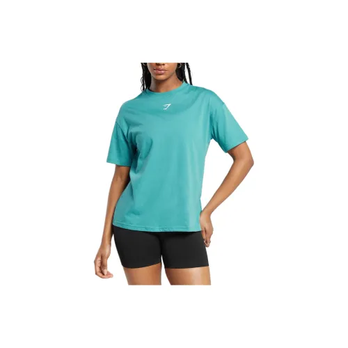 GYMSHARK T-Shirts Women's Bindi Blue/Green