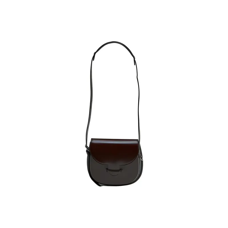 Lemaire Lambskin Crossbody Bag Shoulder Bag Women's Chocolate Brown-2