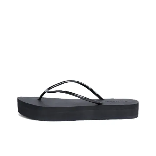 CALVIN KLEIN Flip Flops Women's Black