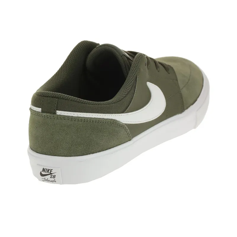 Nike Sb Portmore Ii Solar Canvas Medium Olive Summit White-2