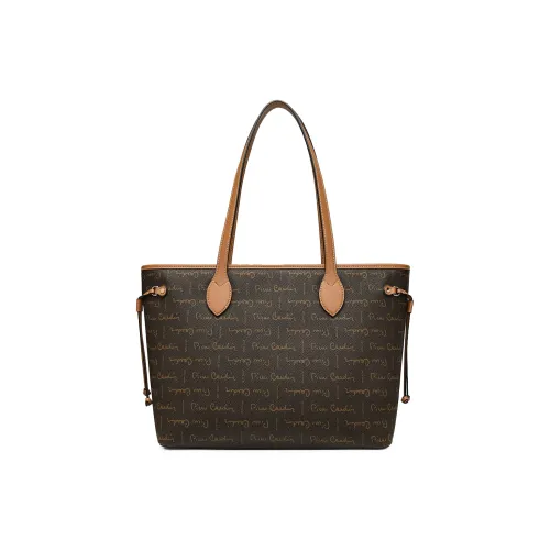 PIERRE CARDIN Pvc Large Capacity, Versatile Use Handbag, Shoulder Bag Regular Women's Coffee/Brown