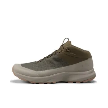 Arcteryx Aerios FL Anti-Slip Wear-Resistant Mid-Top Trekking Shoes Men's Green