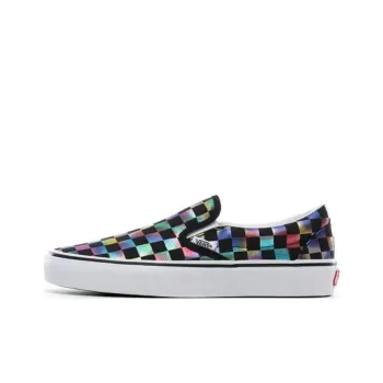 Slip On Vans 'Iridescent Checkerboard' Women's