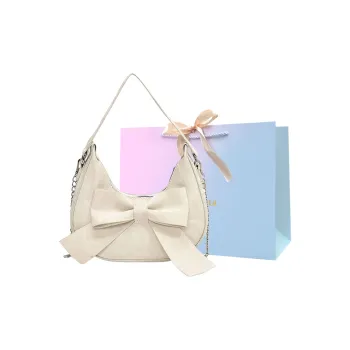 SUPERCUTE Pu Handbag Crossbody Bag Shoulder Bag Regular Women's Black/White/Pink/Silver