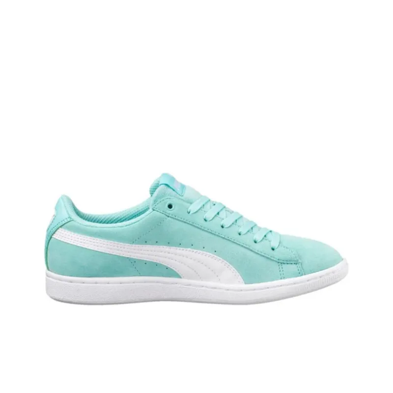 PUMA Holiday Softfoam Coverage Slip-Resistant Cushioning Support Low-Top Skateboard Shoes Women's Green-1