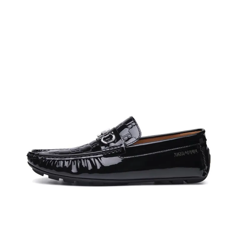 XIMO BULL Beanie Shoes Men's Black-7