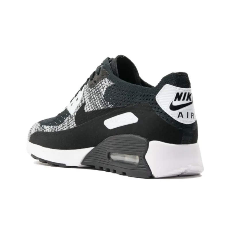 Nike Air Max 90 Ultra 2.0 Flyknit Black/Black-White-Anthracite Women's-2