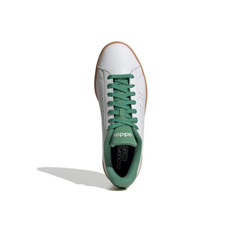 Adidas Advantage 2.0 Core White Preloved Green-3