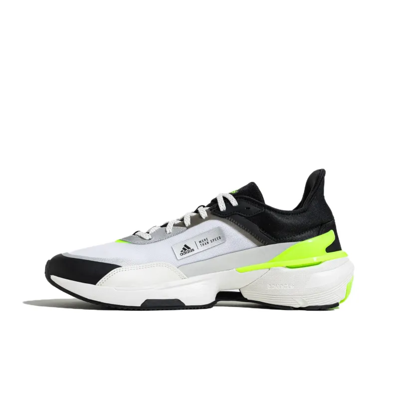 Adidas MTS Anti Slip Wear Resistant Low Top Casual Running Shoes Unisex Black White Green-1