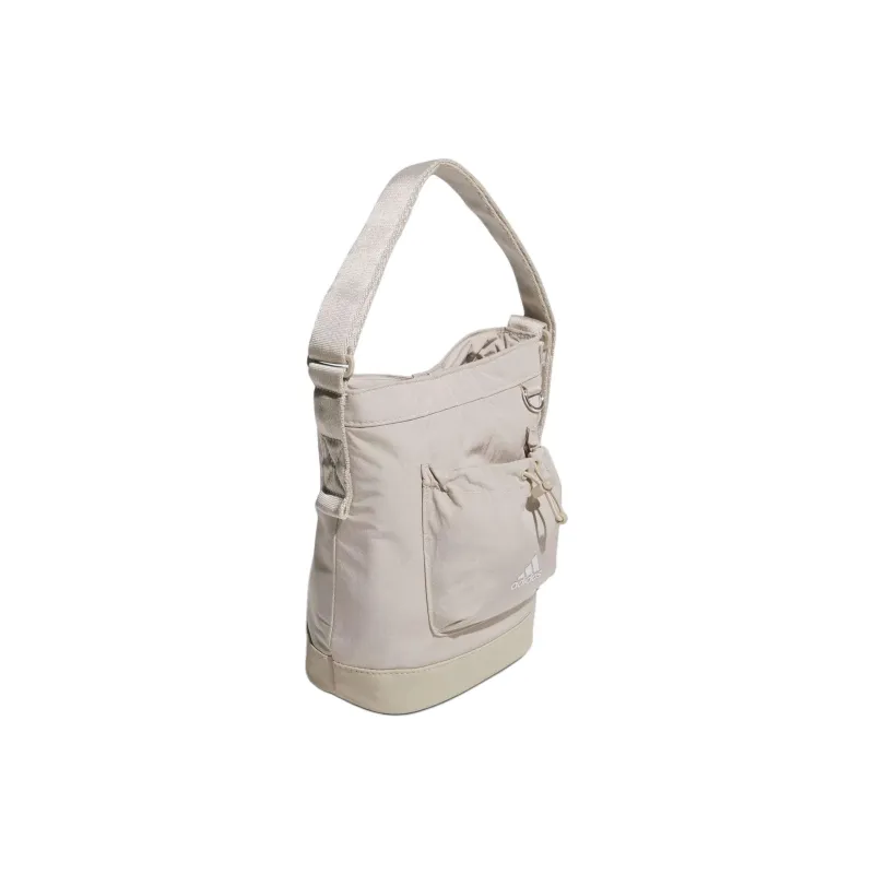 Adidas Recycled Polyester Blended With Recycled Polyamide Handbag Shoulder Bag Regular Unisex Beige-1
