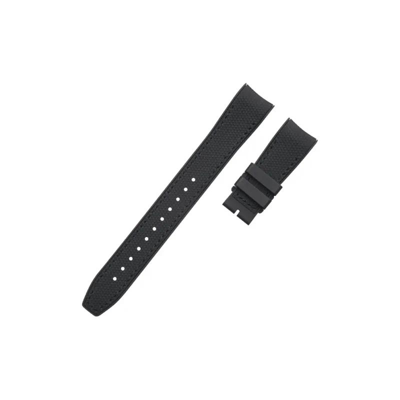 VAGENARI Rubber Strap Compatibility Universal Pilot Chronograph 41mm IW388101 IW388103 Watch Band Unisex-1