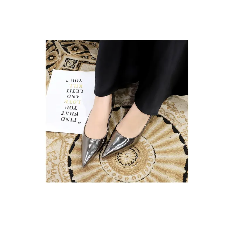 Bamiti High Heels Women's Champagne/Black/Gunmetal Gray/Silver/Gold-11