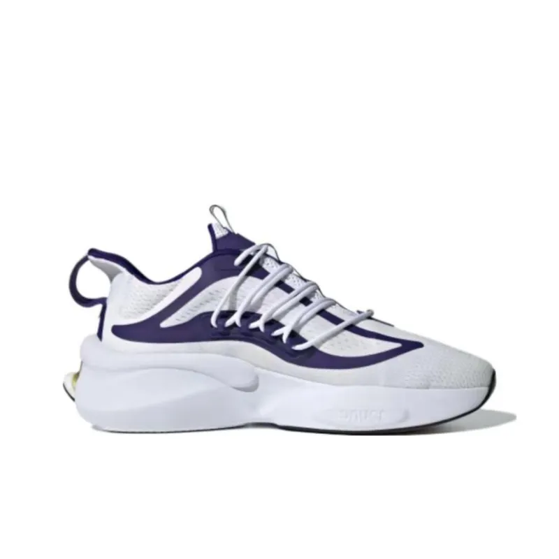 Adidas Washington Alphaboost V1 Cloud White Team College Purple Core Black-1