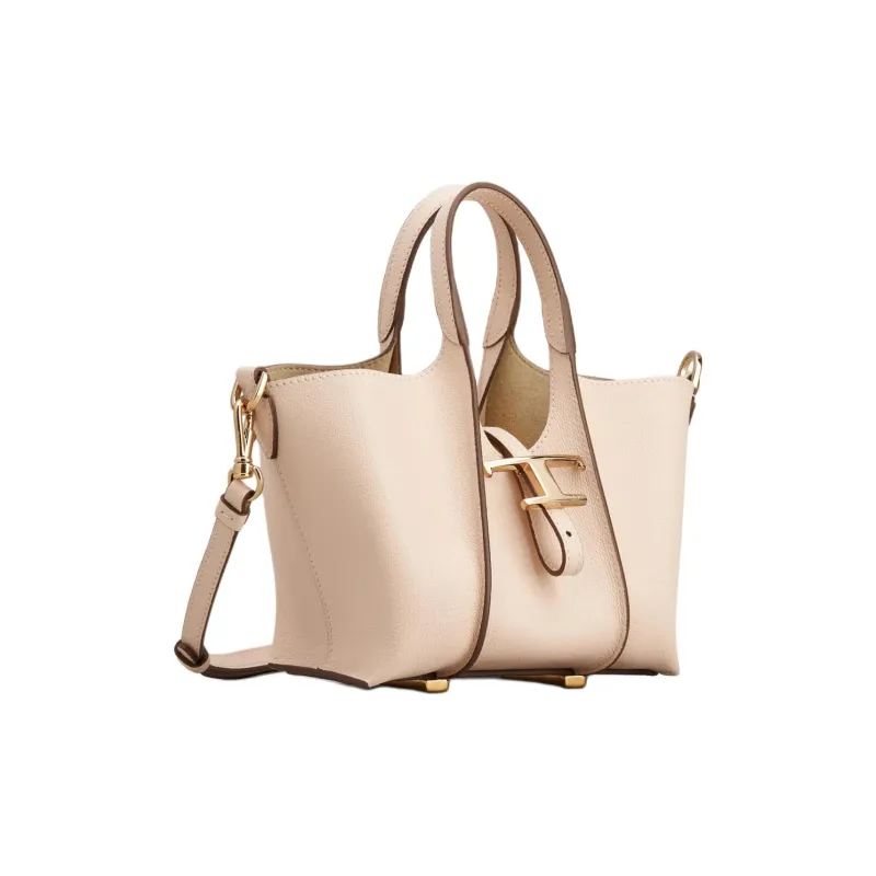 TOD'S T Timeless Logo Plaque Tote Bag-1