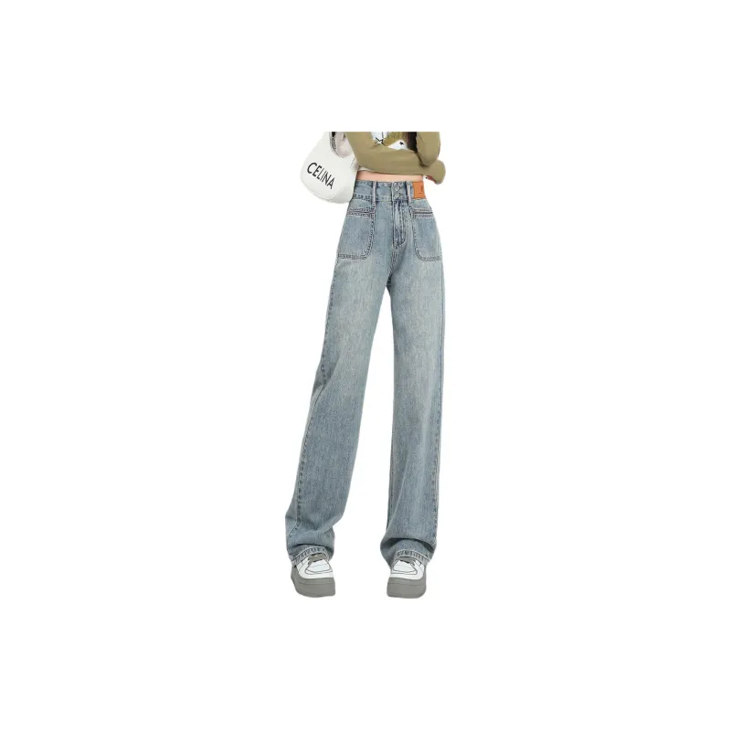 Weixi Jeans Women's Vintage Green-1