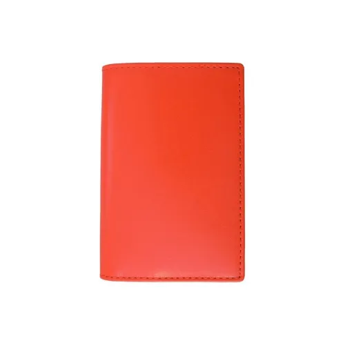 CDG Leather Wallet Trumpets Unisex Red