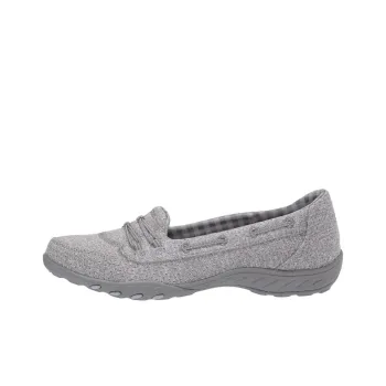 Skechers Breathe-Easy Anti-Slip And Wear-Resistant Lightweight Low-Top Sports Casual Shoes Women's Gray