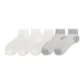 5 Pack (Bandeau Milk White 3+Flat Hem Gray 2)