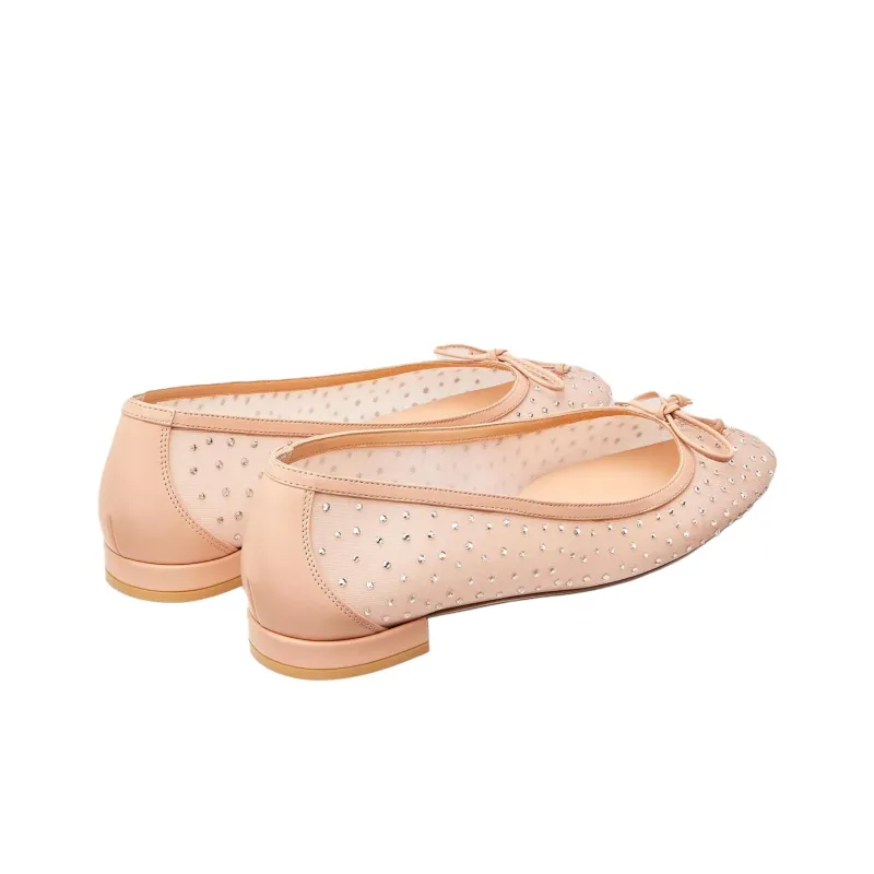 Stuart Weitzman/SW Arabella Casual Single Shoes Women's Nude-3