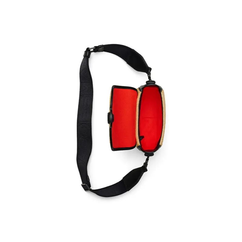 MARC JACOBS The Small Woven J Marc Saddle Bag-3