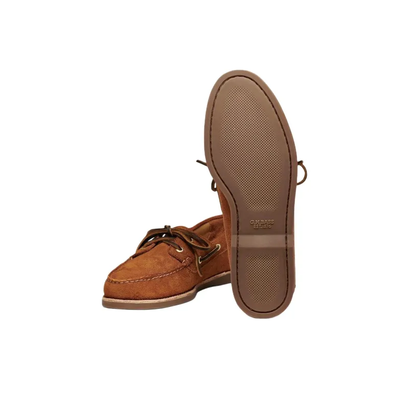 G.H. Bass & Co. Hampton Boat Shoes Men's Burnt Orange-5