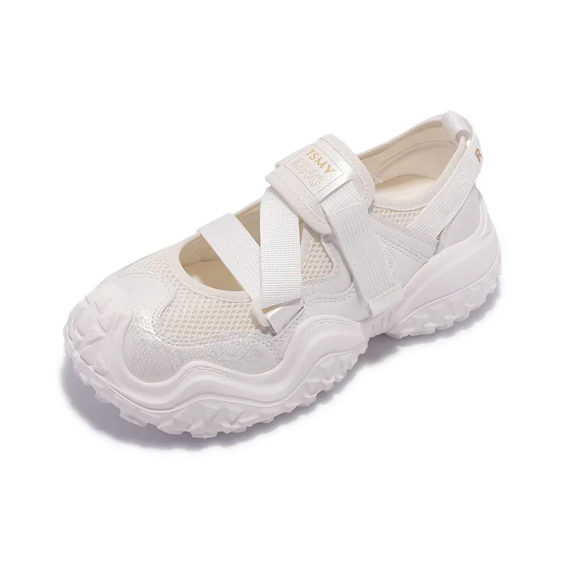 Miss Zhang Cushioned Slip-Resistant Abrasion-Resistant Low-Top Casual Shoes Women's Beige-2