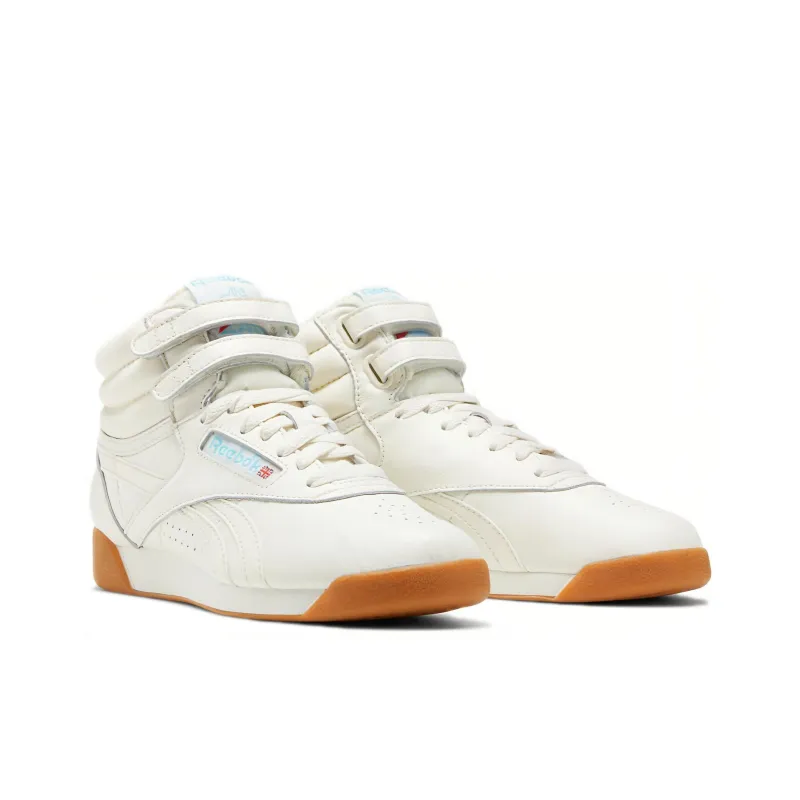 Reebok Freestyle Hi Chalk Digital Blue Women's-2