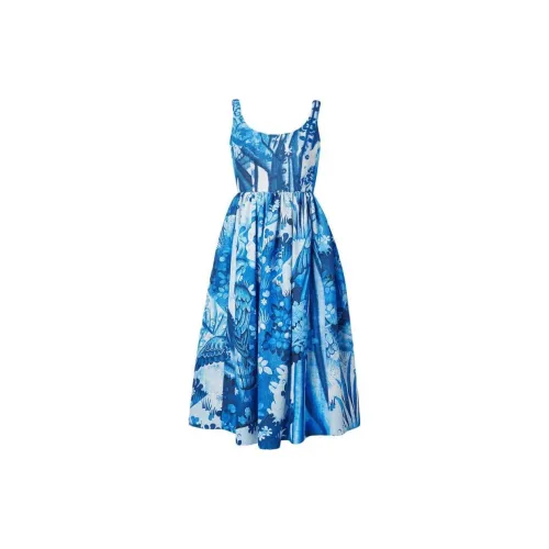 Erdem Slip Dresses Women's Blue